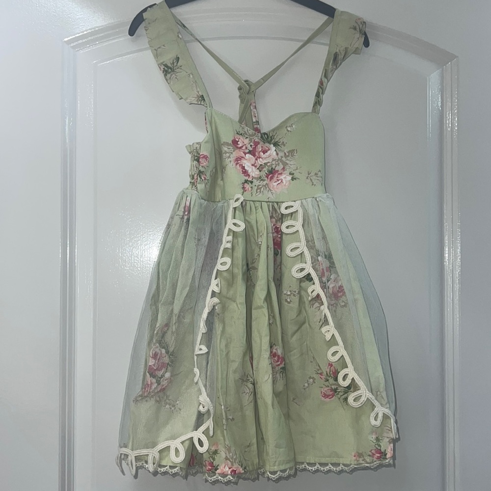 Little Girls Dollcake Emma Dress Size 4